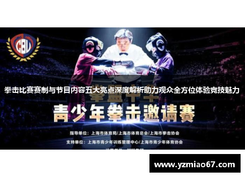 拳击比赛赛制与节目内容五大亮点深度解析助力观众全方位体验竞技魅力